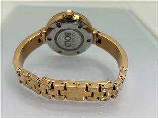 Movado BOLD MB.01.3.34.6096 Gold Tone Museum demi-bangle bracelet 32mm